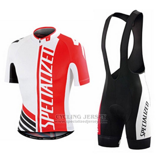 Men's Specialized RBX Sport Cycling Jersey Bib Short 2015 Red White ...